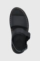 Dr. Martens Sandały skórzane Voss Quad czarny DM26725001