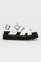white Dr. Martens leather sandals Voss Ii Women’s