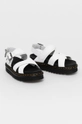 Dr. Martens leather sandals Voss Ii white