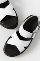 Obuwie Dr. Martens Sandały skórzane Voss II 26799100 biały