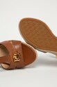 Lauren Ralph Lauren - Δερμάτινα σανδάλια Hale καφέ 802774783001