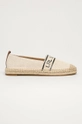 beżowy Lauren Ralph Lauren - Espadryle 802824653001 Damski