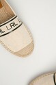 Lauren Ralph Lauren - Espadryle 802824653001 beżowy 802824653001