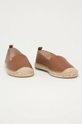 Lauren Ralph Lauren - Espadryle skórzane 802824736002 brązowy