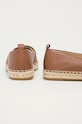 Obuwie Lauren Ralph Lauren - Espadryle skórzane 802824736002 802824736002 brązowy