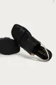 čierna Lauren Ralph Lauren - Kožené sandále