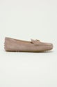 Lauren Ralph Lauren - Mokasyny zamszowe 802821629005 płaski beżowy 802821629005