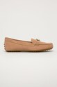 Lauren Ralph Lauren - Mokasyny zamszowe 802821629008 płaski beżowy 802821629008