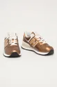 New Balance - Buty WL574PT2 brązowy