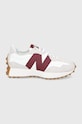 Tenisice New Balance 327 brušena koža bijela WS327KA
