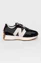 Tenisice od brušene kože New Balance ravni crna WS327KC