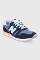 Topánky New Balance WL373CT2 tmavomodrá