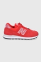 piros New Balance cipő WL574AR2 Női