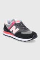 New Balance cipő WL574ST2 fekete