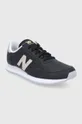 Kožená obuv New Balance WL720MC1 čierna