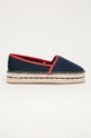 tmavomodrá Tommy Hilfiger - Espadrilky Dámsky