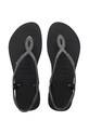 Σανδάλια Havaianas LUNA PREMIUM II φλατ μαύρο H4146130.4057P