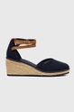 granatowy Gant Espadryle Wedgeville 22568592.G69 Damski