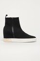 Dkny - Botine textil negru K4903663