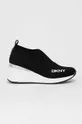 czarny Dkny Buty K1153812 Damski