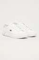 Δερμάτινα παπούτσια Lacoste 741CFA0020.1Y9 λευκό SS21