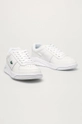 Lacoste - Buty skórzane Game Advance 741SFA0045.21G biały