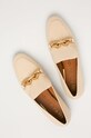 Tory Burch - Mokasyny skórzane Jessa 60801.122 beżowy