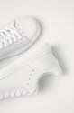 Tory Burch - Buty skórzane Howell Court biały 73057.123