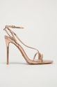 Kožené sandále Marciano Guess okrúhla zlatá 1GG9D2.9566Z