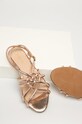 Cipők Marciano Guess bőr szandál 1GG9G2.9566Z arany