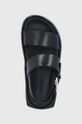 černá Kožené sandály Furla Vernice