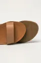 hnedá Aldo - Kožené sandále Kaderedia