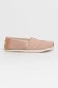 розовый Эспадрильи Toms Женский