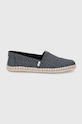 Toms Espadryle Sunspots Crossweave tekstylny czarny 10016243