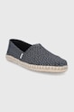 Toms Espadryle Sunspots Crossweave 10016243 czarny SS21