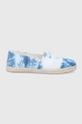 niebieski Toms Espadryle Tie Dye Canvas Damski