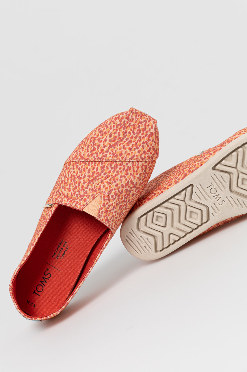czerwony Toms Espadryle Alpargata