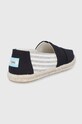 Obuwie Toms Espadryle University Stripes 10016264 czarny