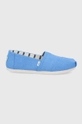 plava Espadrile Toms Heritage Canvas Ženski