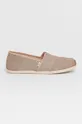 złoty Toms Espadryle Damski