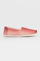 Toms Espadryle tekstylny różowy 10016226