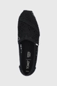 чёрный Эспадрильи Toms Alpargata