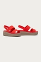 Сандалии Crocs Crocs Brooklyn Low Wedge W оранжевый