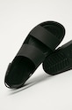 Crocs sandały Brooklyn Low Wedge czarny KLYN.LOW.WEDGE.W.206453