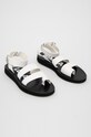 Kožené sandály Bimba Y Lola 211BZ0766.T1050 bílá SS21