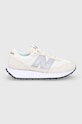 Topánky New Balance WS237CB imitácia kože béžová WS237CB