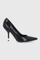 чорний Шкіряні туфлі Calvin Klein Жіночий
