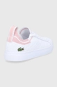 Lacoste Tenisówki Piquee 741CFA0005 Cholewka: Materiał tekstylny, Wnętrze: Materiał tekstylny, Podeszwa: Materiał syntetyczny