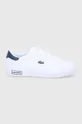 biały Lacoste Buty Powercourt 741SFA0048 Damski