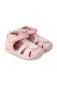 розовый Biomecanics - Детские кожаные сандалии Для девочек